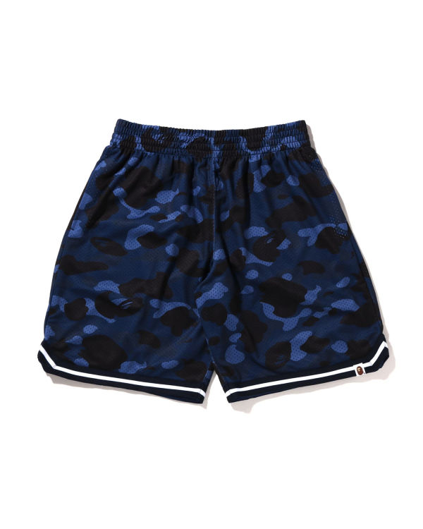 Shorts Bape Color Camo Larges Fit Basketball Bleu Homme | NGU-86055128