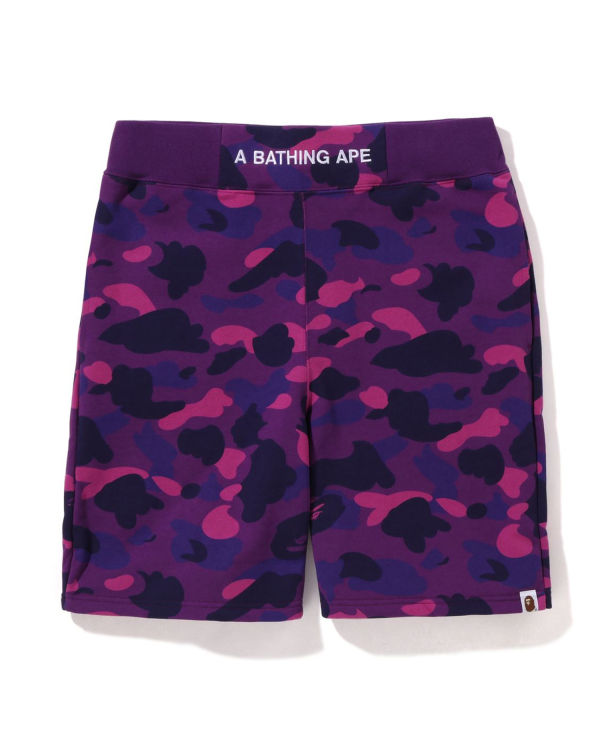 Shorts Bape Color Camo Violette Homme | GLG-40095534