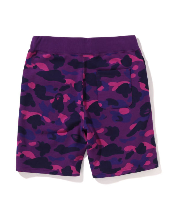 Shorts Bape Color Camo Violette Homme | GLG-40095534