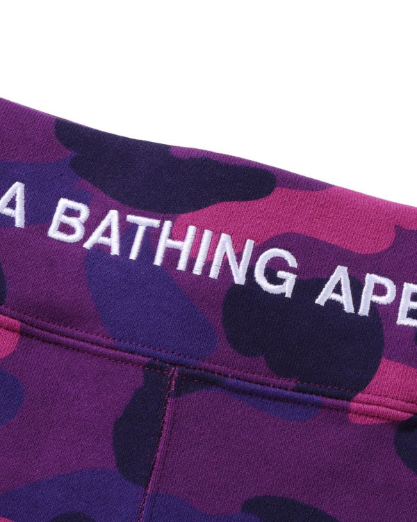 Shorts Bape Color Camo Violette Homme | GLG-40095534