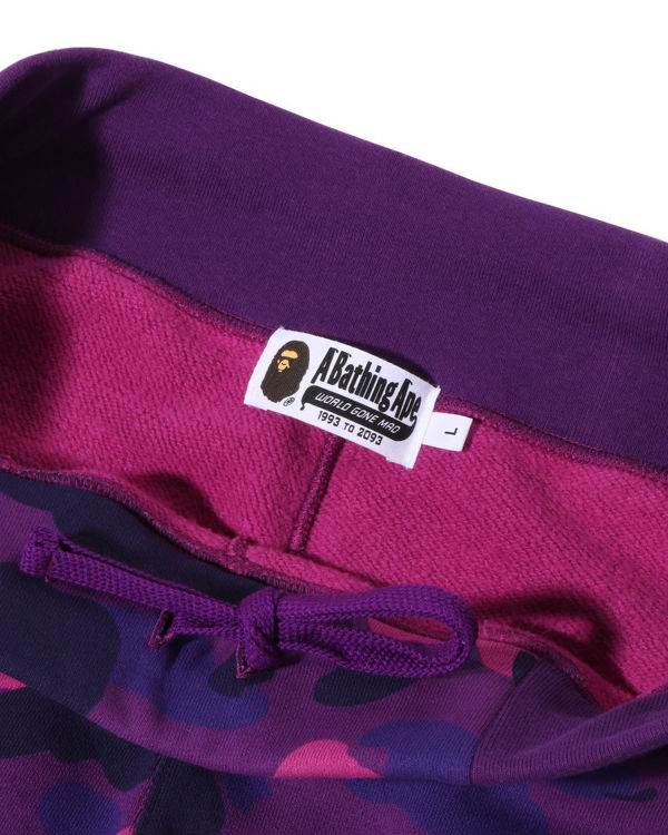 Shorts Bape Color Camo Violette Homme | GLG-40095534