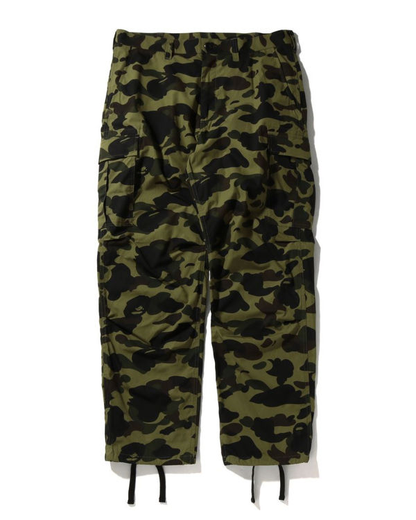 Pantalon Bape 1st Camo Cargo Vert Homme | DUL-54477465