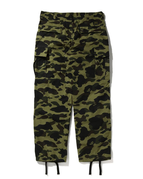 Pantalon Bape 1st Camo Cargo Vert Homme | DUL-54477465