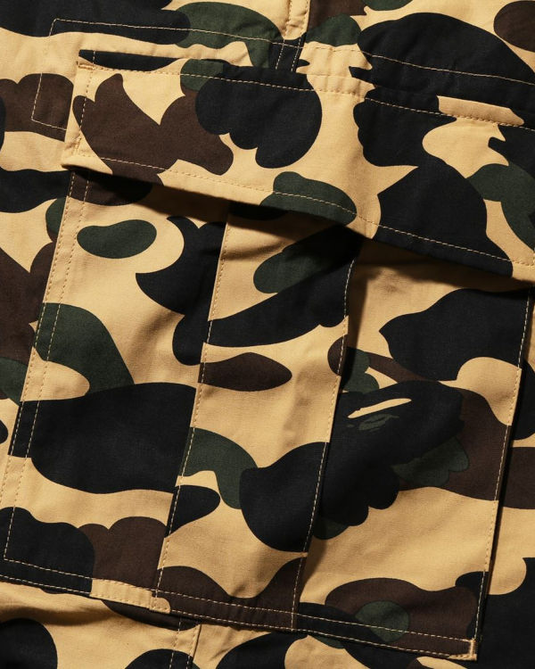 Pantalon Bape 1st Camo Cargo Jaune Homme | PYV-28286366