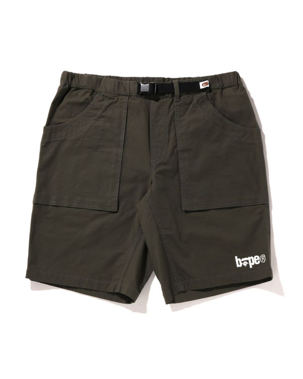 Shorts Bape Climbing Kaki Foncé Homme | SHX-00325670