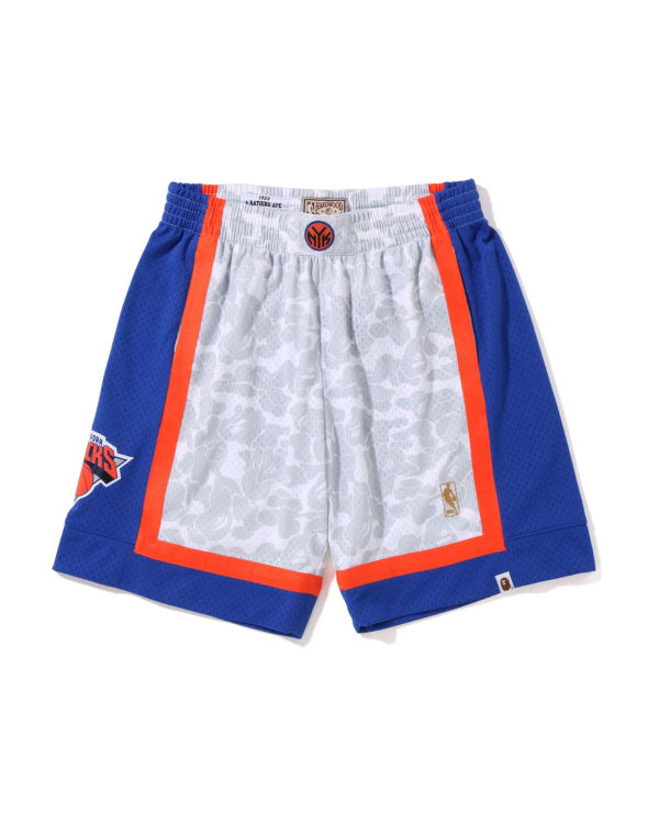 Shorts Bape X M&N New York Knicks Jersey Blanche Homme | ICB-64047316