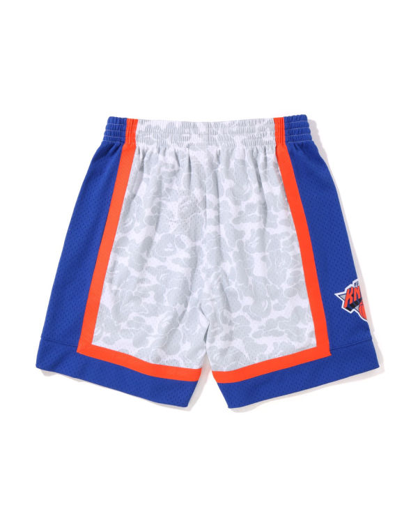 Shorts Bape X M&N New York Knicks Jersey Blanche Homme | ICB-64047316