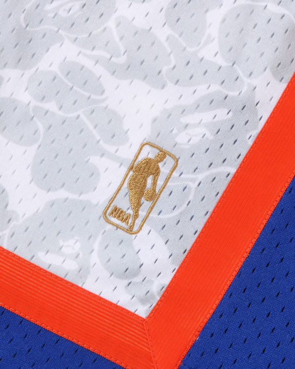 Shorts Bape X M&N New York Knicks Jersey Blanche Homme | ICB-64047316