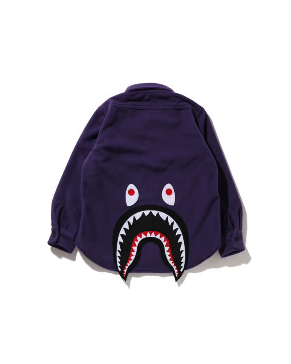 Vestes Bape Shark Patch Violette Enfant | LVK-18164967