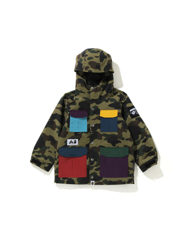 Vestes Bape 1st Camo Mountain Vert Enfant | TBA-44758664