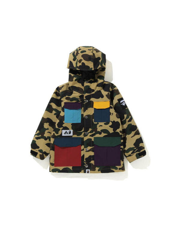 Vestes Bape 1st Camo Mountain Jaune Enfant | OVY-26984152