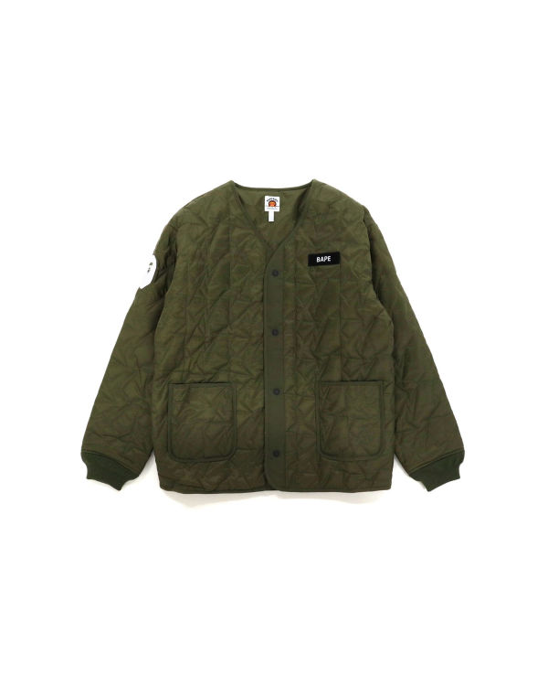 Vestes Bape Multi Patch STA Matelassé Vert Enfant | BSQ-68091086