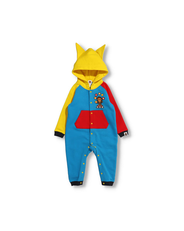 Body Bape Milo Circus Coverall Jaune Bleu Rouge Enfant | IUL-05277816