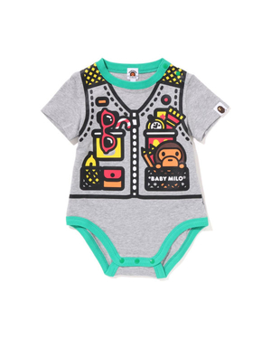 Body Bape Milo print Grise Enfant | FOA-99722928