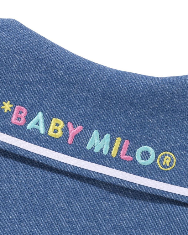 Body Bape Milo Jersey Denim Sailor Collar Bleu Enfant | WCQ-55192544