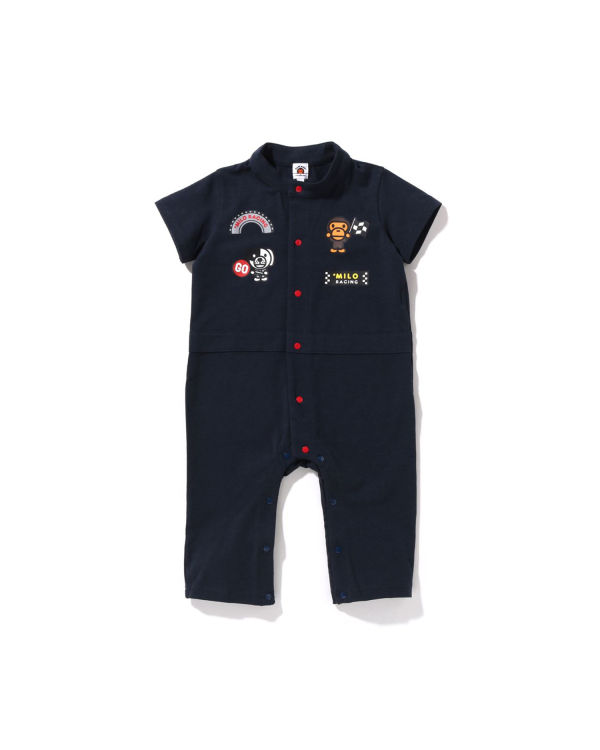 Body Bape Milo Racing Romper Bleu Marine Bleu Enfant | BUL-51201987