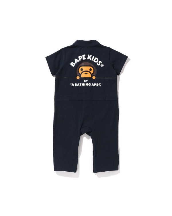 Body Bape Milo Racing Romper Bleu Marine Bleu Enfant | BUL-51201987