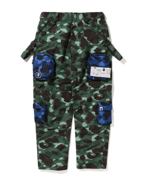 Pantalon Bape X UNDFTD Color Camo Multi Pouch Pocket Vert Homme | VOG-38555316