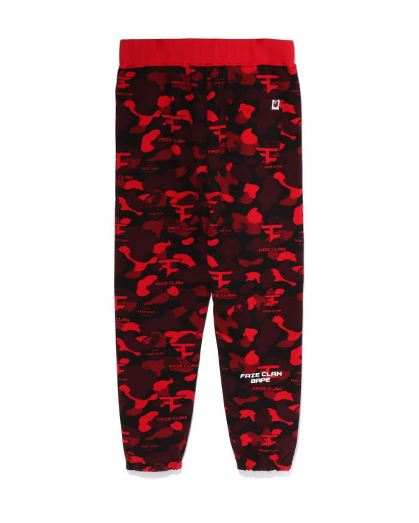 Jogging Bape X Faze Clan Rouge Clair Homme | EKR-32402613