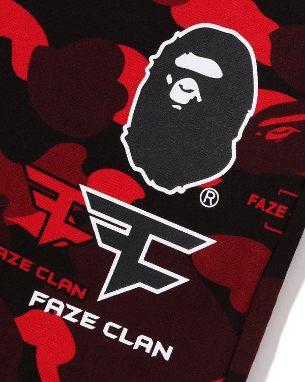 Jogging Bape X Faze Clan Rouge Clair Homme | EKR-32402613