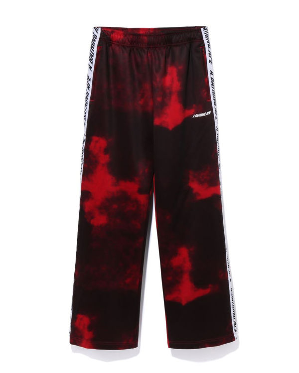 Pantalon Bape A Bathing Ape Dye Piste Rouge Clair Homme | HZN-14693742