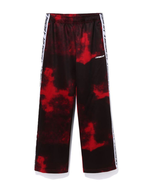 Pantalon Bape A Bathing Ape Dye Piste Rouge Clair Homme | HZN-14693742