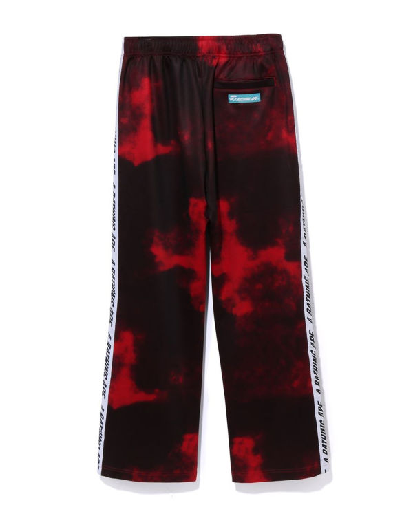 Pantalon Bape A Bathing Ape Dye Piste Rouge Clair Homme | HZN-14693742