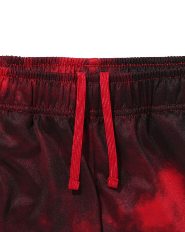 Pantalon Bape A Bathing Ape Dye Piste Rouge Clair Homme | HZN-14693742