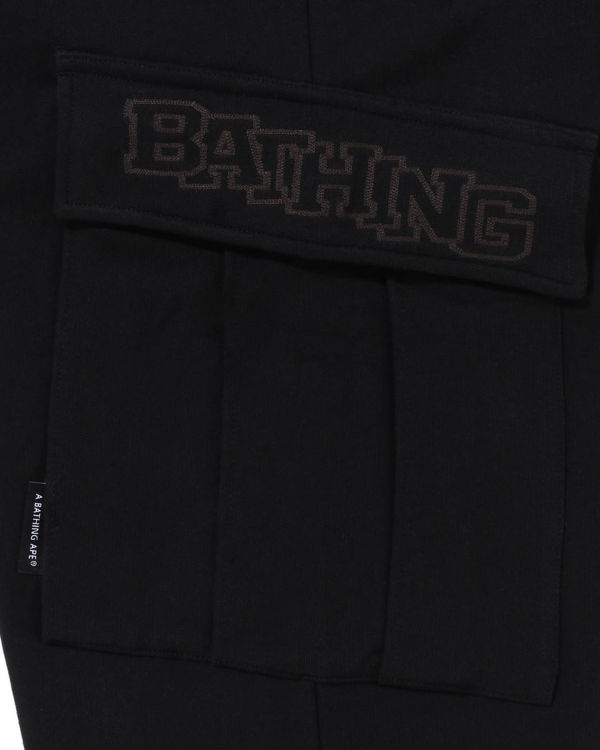 Jogging Bape 6 Pocket Relaxed Fit Noir Homme | HAY-24659945