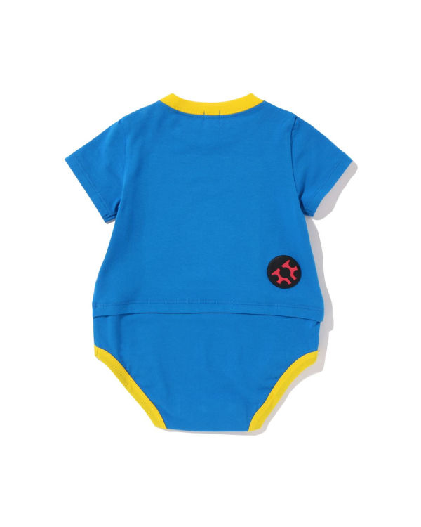 Body Bape Milo Stag Beetle Layered Bleu Enfant | KVM-50693356