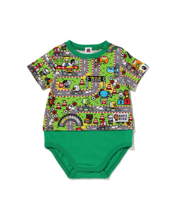 Body Bape Milo Racing Turquoise Enfant | BLN-51200984