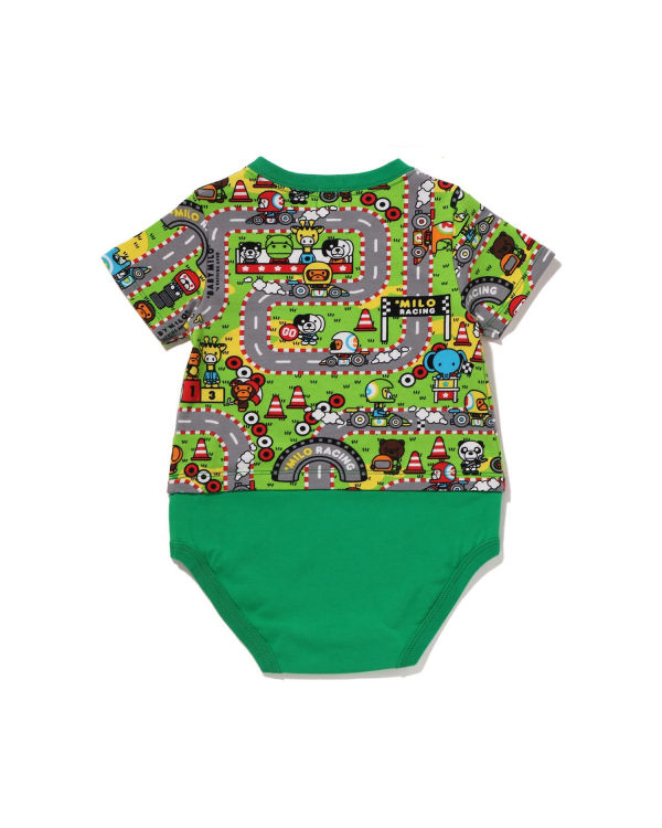 Body Bape Milo Racing Turquoise Enfant | BLN-51200984