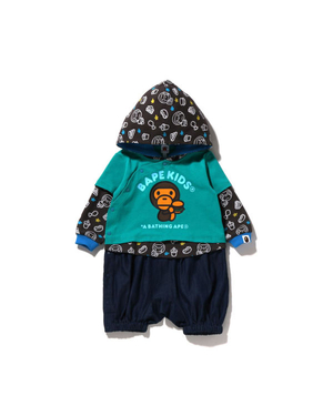 Body Bape Milo Junk Aliments Layered Romper Menthe Enfant | DGY-96423081