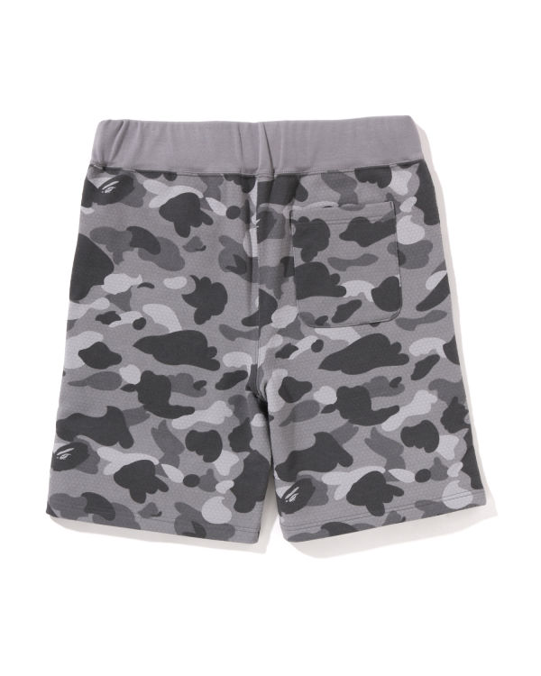 Shorts Bape Honeycomb Camo Shark Grise Homme | LMC-74216276