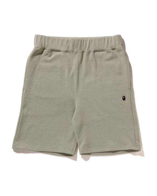 Shorts Bape Ape Head One Point Grise Marron Homme | UOC-03546919