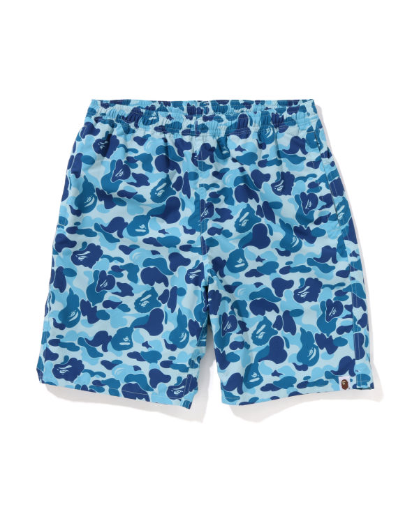 Shorts Bape ABC Camo Beach Bleu Homme | IRO-14325795