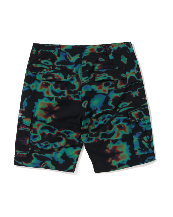 Shorts Bape Thermography Cargo Noir Homme | ZBY-20896493