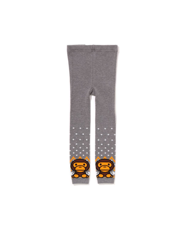 Leggings Bape Milo Nordic Grise Enfant | FKM-02144360