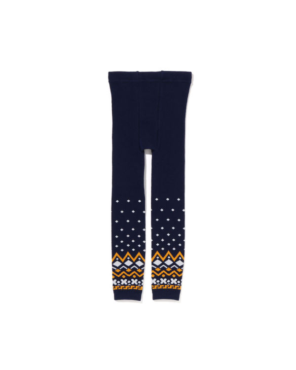 Leggings Bape Milo Nordic Bleu Marine Bleu Enfant | UIQ-25346255