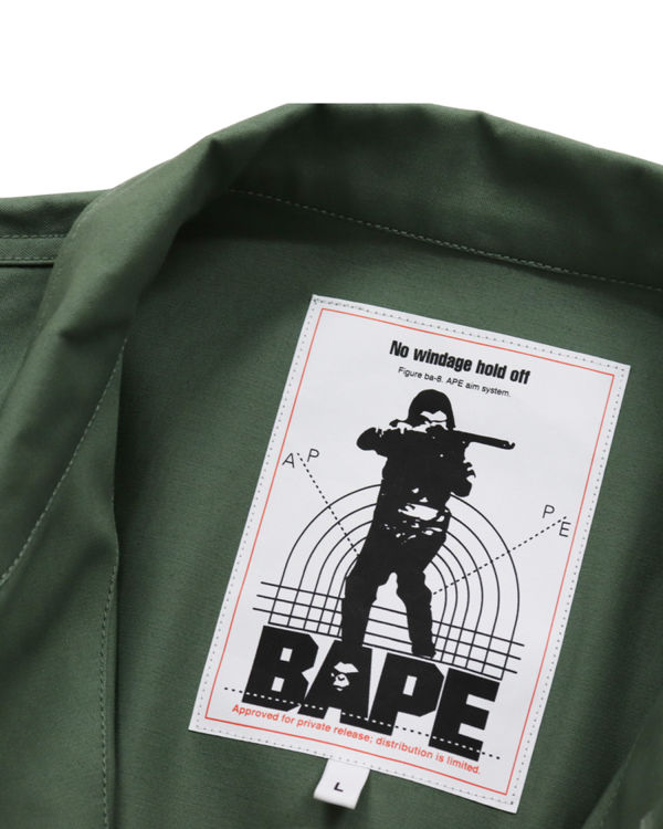 Chemises Bape Relaxed Fit Military Turquoise Homme | CZI-07833363