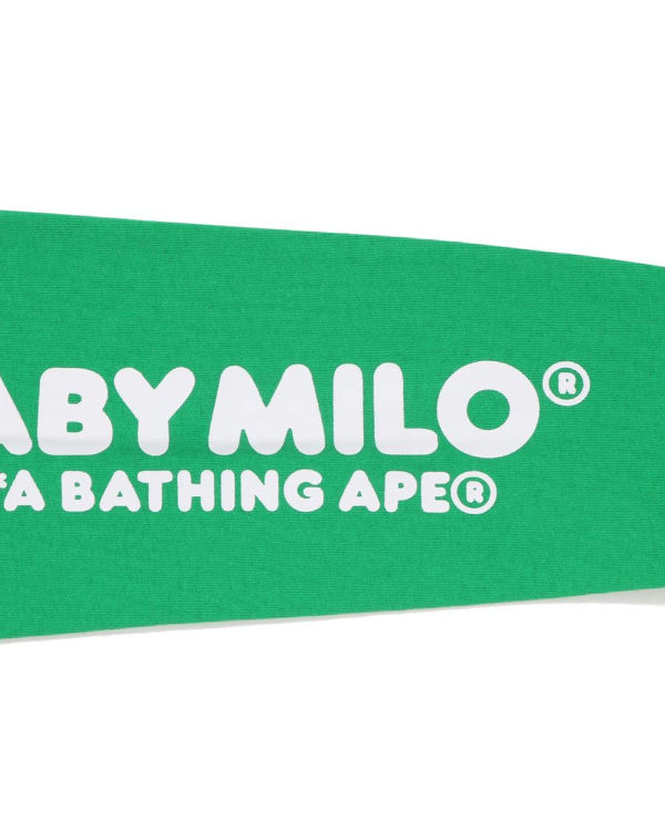 T Shirts Bape Milo Speech Balloon L/S #3 Menthe Enfant | RDF-60770637