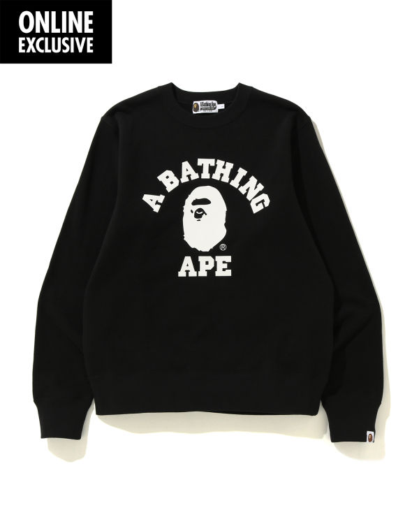 Sweats Bape College Noir Homme | ILM-69234173