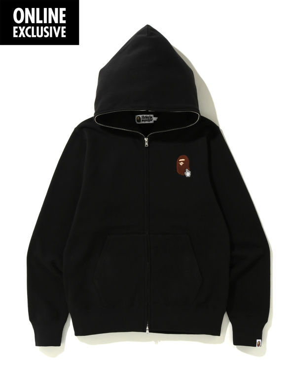 Sweat à Capuche Bape Online full zip Noir Homme | IAP-79756398