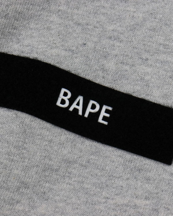 Sweat à Capuche Bape Military Patch Heavy Weight Grise Homme | GRX-02629508