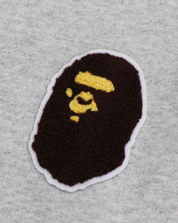 Sweat à Capuche Bape Military Patch Heavy Weight Grise Homme | GRX-02629508