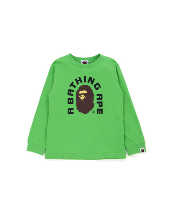 T Shirts Bape College 2020 Vert Clair Enfant | WEC-91663095