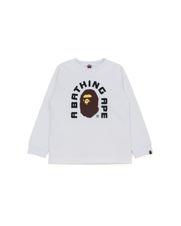 T Shirts Bape College 2020 Blanche Enfant | ITK-57382232