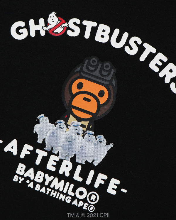 T Shirts Bape X Ghostbusters Milo Long Sleeve Noir Enfant | NFS-10532617