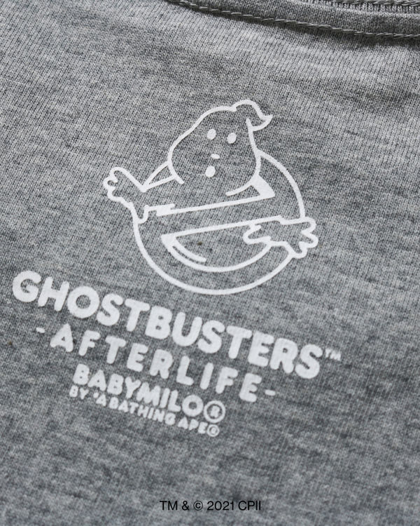 T Shirts Bape X Ghostbusters Milo Long Sleeve Grise Enfant | EFP-11845243