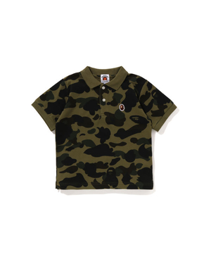 Chemises Bape 1st Camo One Point Polo Vert Enfant | INZ-15460839